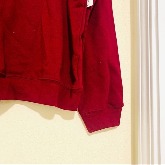NWT WOUND UP NEVER FORGET burgundy SWEATSHIRT XXL - Picture 5 of 8